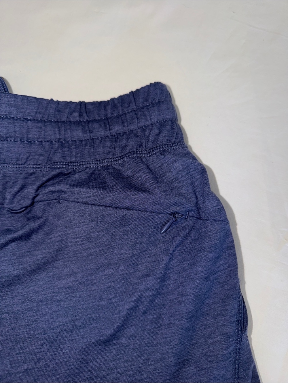 GOAT USA Crown Goat Lounge Shorts NWT Blue Drawstring Zip Pocket Small - Picture 4 of 7